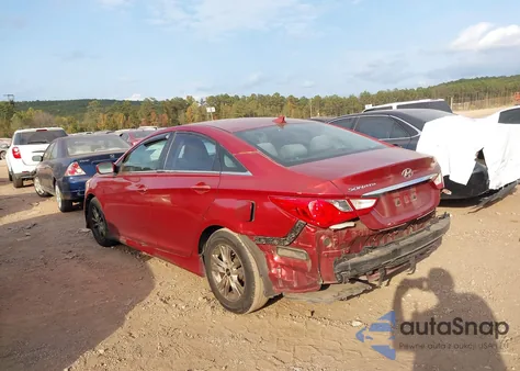 2014 Hyundai Sonata Gls z USA, uszkodzony, nr VIN 5NPEB4AC6EH877537